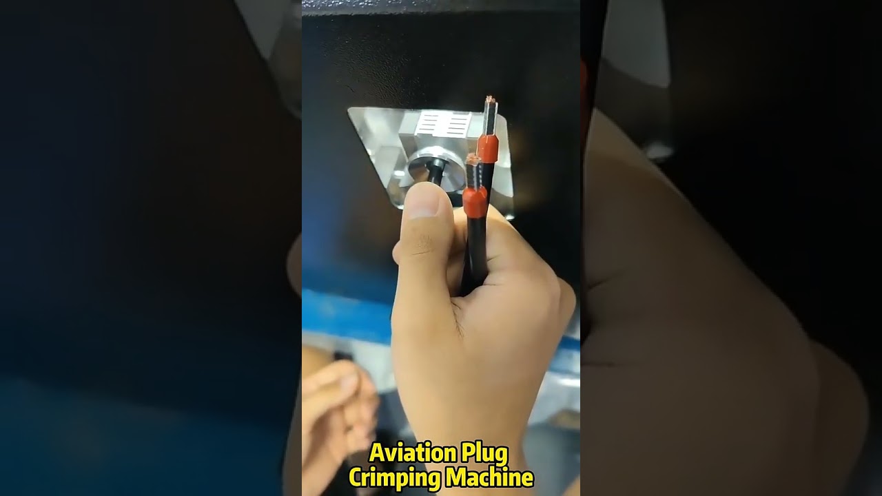 Mesin Penanggalan & Pemampatan Kabel Penyambung Elektrik GX Series untuk Penerbangan & Ketenteraan | Ketepatan Tinggi