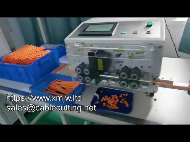 Mesin Pemotong dan Pengupas Kabel Otomatis Penuh 6-70 mm² untuk Kabel Berinti Banyak